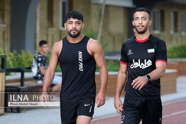 تمرین تیم های ملی کشتی