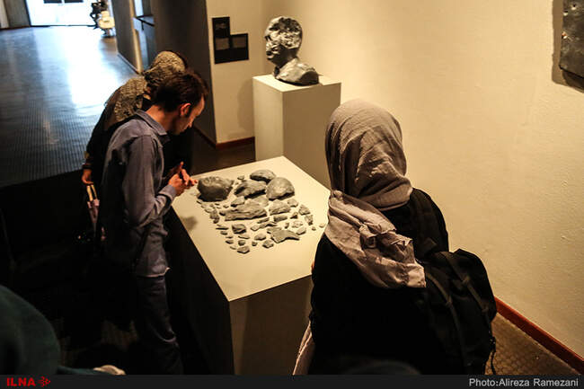 گزارش تصویری افتتاحیه هفتمین دوسالانه ملی مجسمه سازی تهران