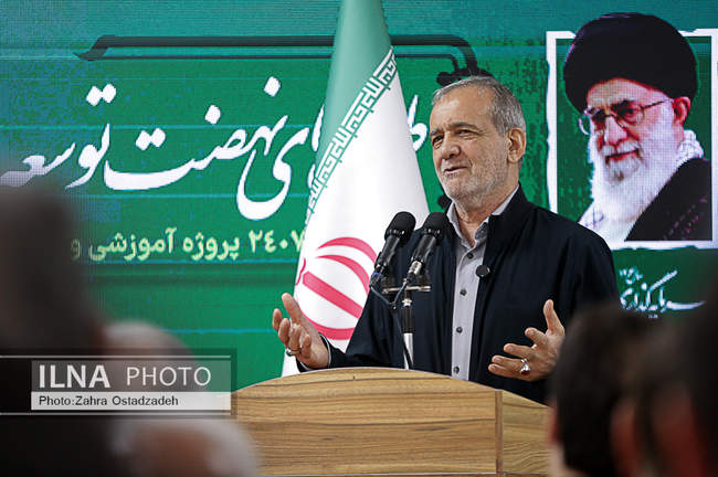 افتتاح پروژه های آموزش و پرورش با حضور رییس جمهور