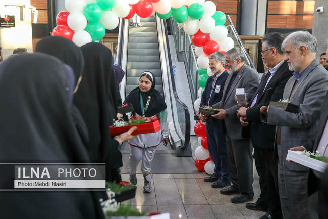 بازگشت کاروان ایران از بازی‌های پاراآسیایی جوانان (گزارش تصویری)
