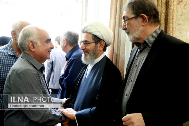 مراسم ختم مادر احمد مسجدجامعی