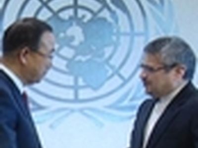 خوشرو استوارنامه خود را تقدیم دبیر کل سازمان ملل کرد