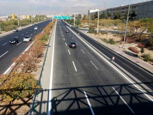 تشریح آخرین وضعیت ترافیکی در معابر اصلی و بزرگراهی شهر تهران