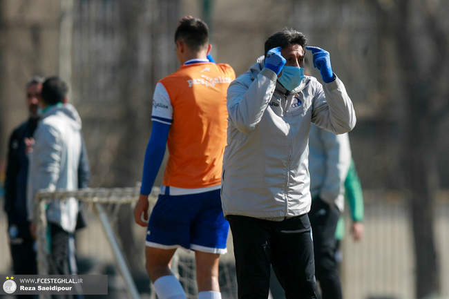 گزارش تصویری: آخرین جلسه تمرینی استقلال پیش از سفر به مسجدسلیمان