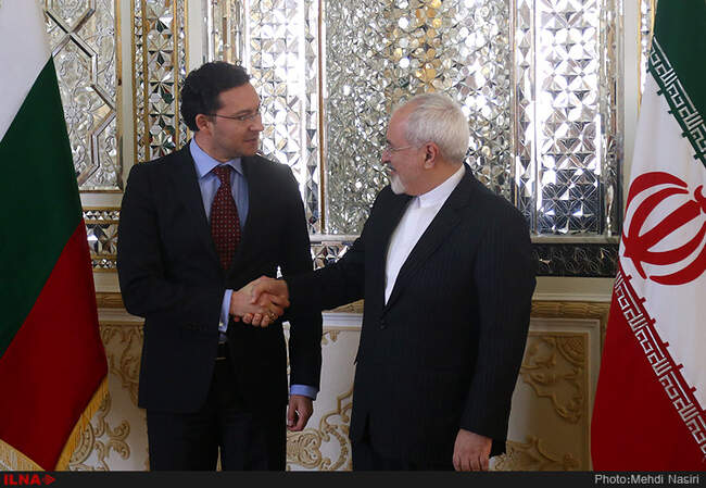 دیدار محمدجواد ظریف با وزیر خارجه بلغارستان