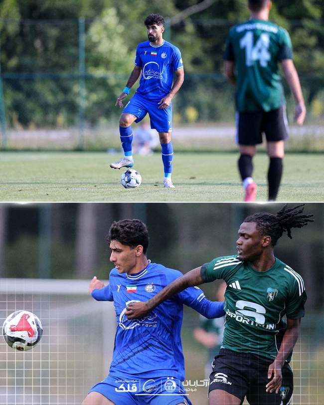 بازی استقلال با کوجالی اسپور ترکیه (عکس)