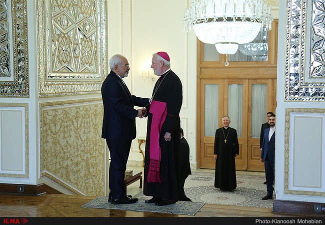 تصاویر دیدار وزرای خارجه ایران و واتیکان