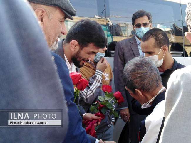 بازدید حسن یزدانی از آسایشگاه شهید بهشتی مشهد