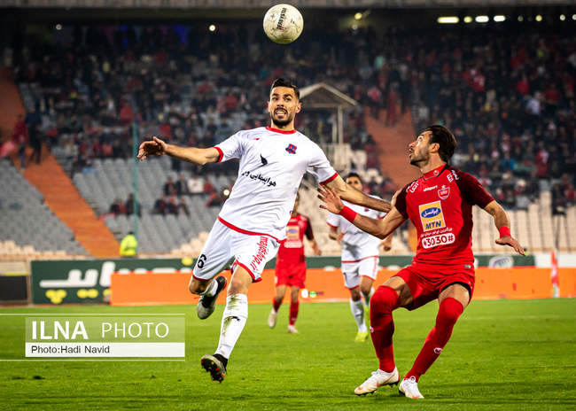لیگ برتر فوتبال: پرسپولیس تهران۱ - نساجی مازندران ۰