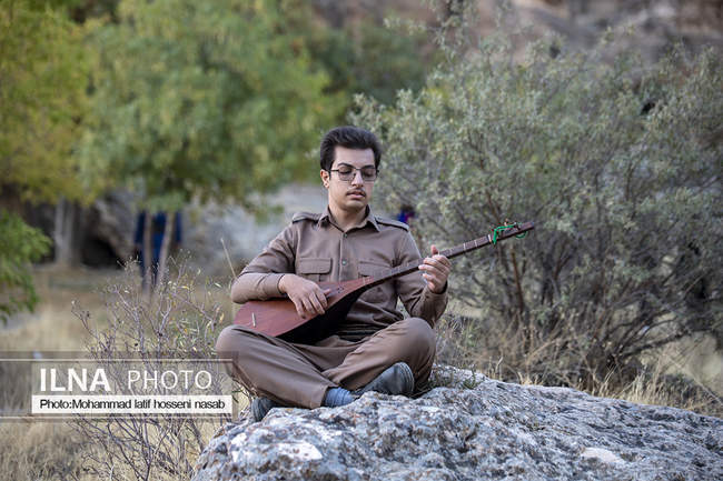جشن مهرگان در غار کرفتو دیواندره 