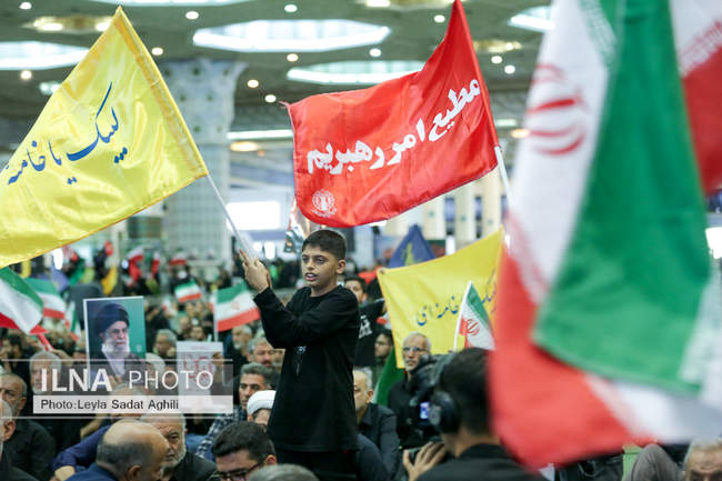 گرامیداشت شهدای اقتدار در مصلی تهران