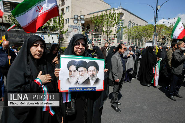 مراسم اربعین رهبر شهید انقلاب در تهران / 1