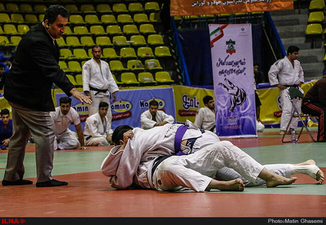 لیگ برترجودو در ورزشگاه شیرودی