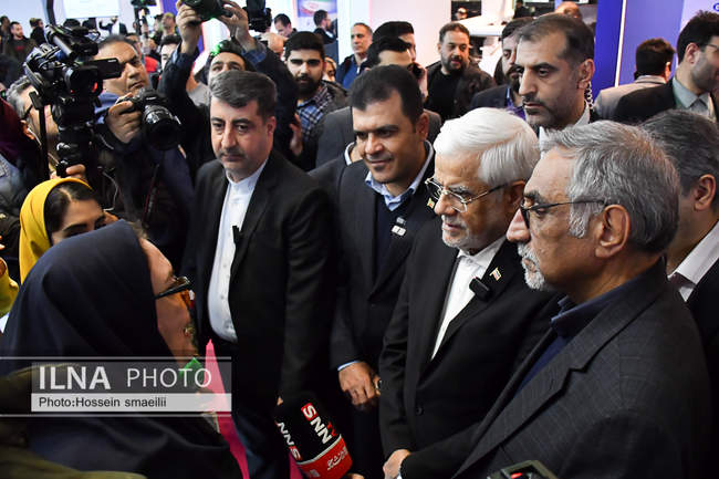 بازدید معاون اول رییس جمهور از نمایشگاه ایران ساخت 