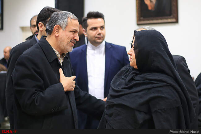 مراسم تجلیل از خانواده شهدای آتشنشان حادثه ساختمان پلاسکو