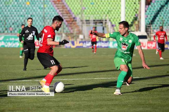 گزارش تصویری بازی ذوب آهن اصفهان و تراکتور سازی تبریز