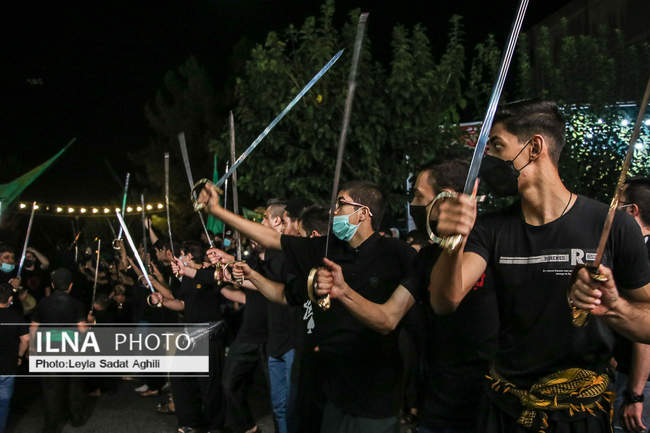  شب تاسوعا 1400 در محله عراقی های تهران