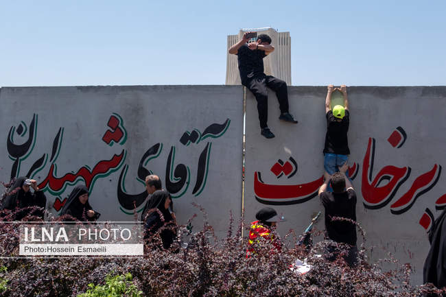 مراسم تشییع پیکر مطهر رهبر شهید انقلاب/ 6