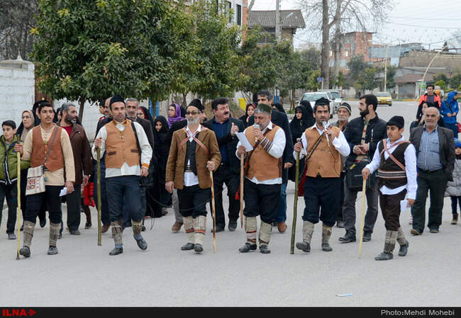 نوروز خوانی در روستاهای مازندران و ساری