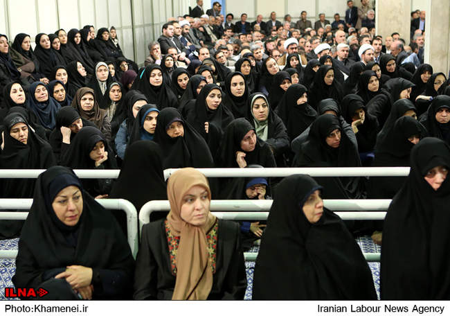 دیدار رهبر انقلاب با فعالان محیط زیست