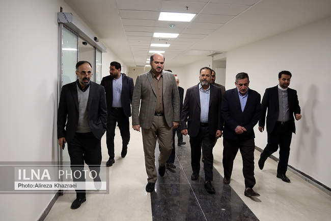 بازدید معاون اجرایی رئیس‌جمهور از پروژه ملی مهدی کلینیک 
