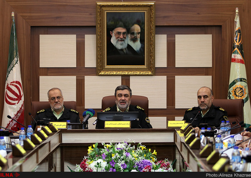 جلسه ستاد فرماندهی انتظامی تهران بزرگ