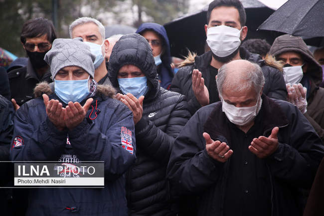 مراسم تشییع پیکر حسن رسولی مدیرعامل اتحادیه امکان