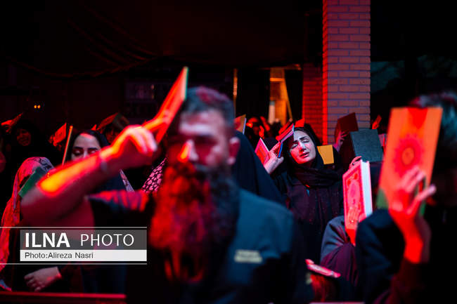 احیای شب بیست و سوم ماه رمضان در قزوین