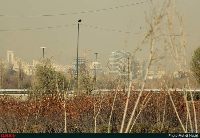 آلودگی هوای امروز تهران