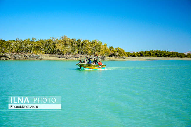 طبیعت دیدنی خور آذینی در شهرستان سیریک استان هرمزگان