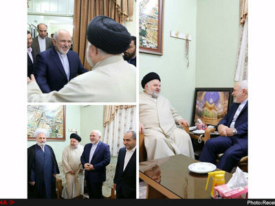 ظریف با نماینده آیت‌الله سیستانی دیدار کرد