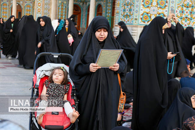 قرائت دعای «عرفه» - حرم حضرت معصومه(س)