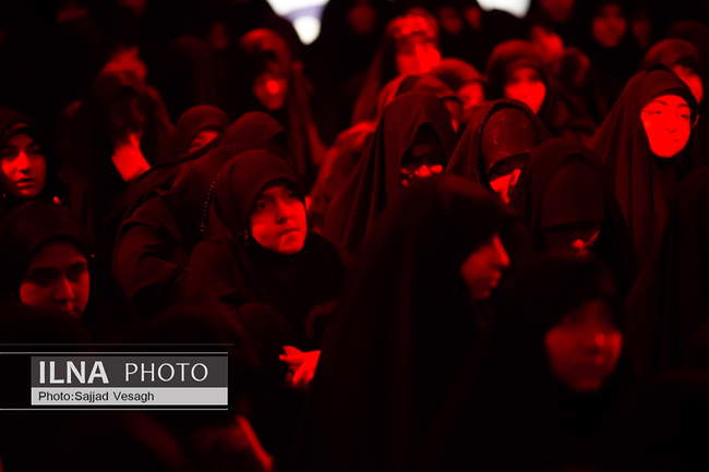 مراسم عزاداری بنات الحسین (ع) در همدان