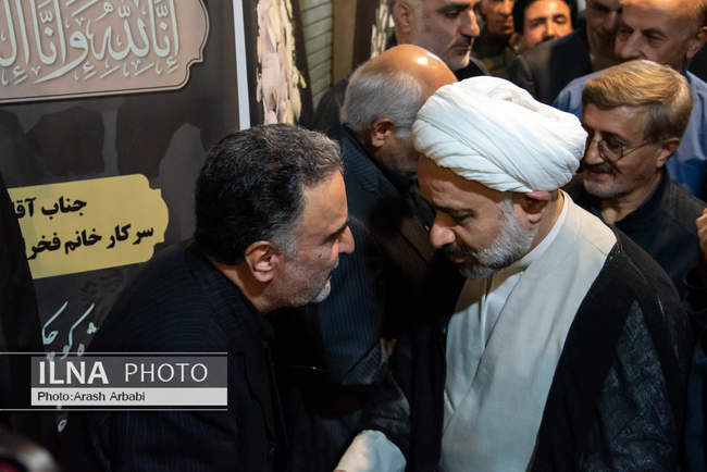 مراسم ختم برادر مصطفی تاج زاده