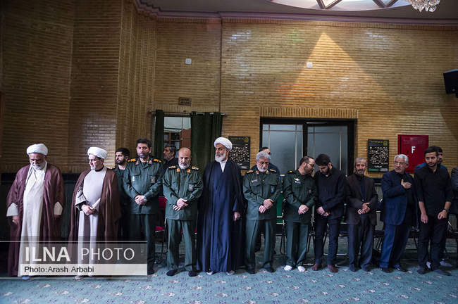 مراسم گرامیداشت شهدای کنسولگری ایران در دمشق