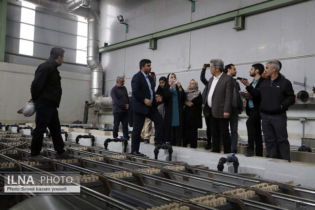 بازدید خبرنگاران از کارخانه هیپ لیچینگ مجتمع مس سونگون