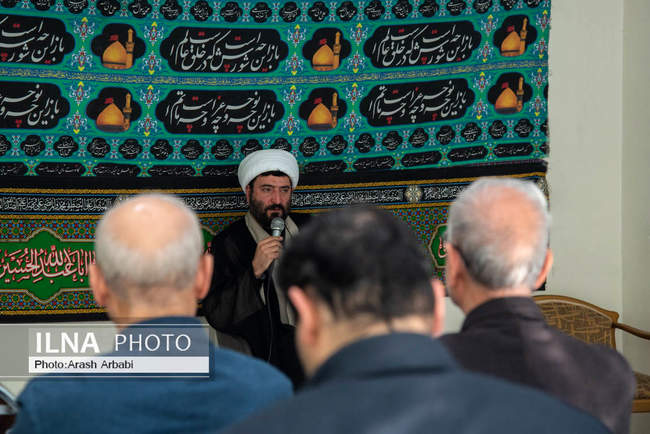 مراسم عزاداری شهادت حضرت زهرا(س) در مرکز خیریه بهشت امام رضا(ع)