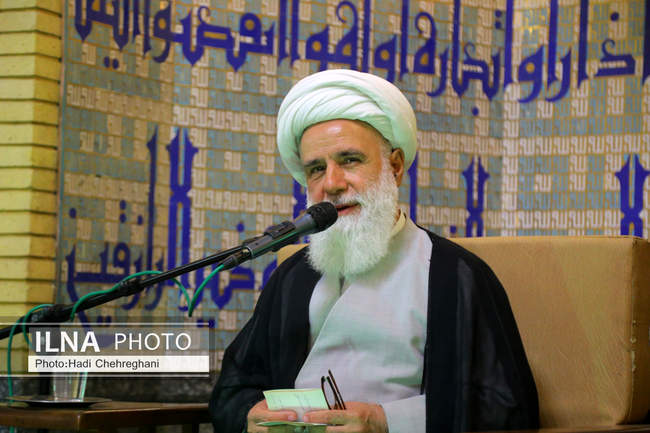 مراسم ختم همسر آیت‌الله سیستانی در تهران