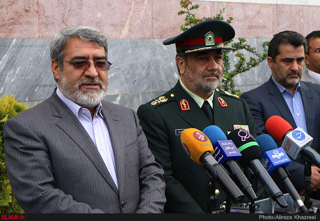 همایش فرماندهان نیروی انتظامی با حضور وزیر کشور