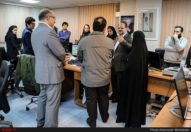 بازدید محمد شریعتمداری از ایلنا