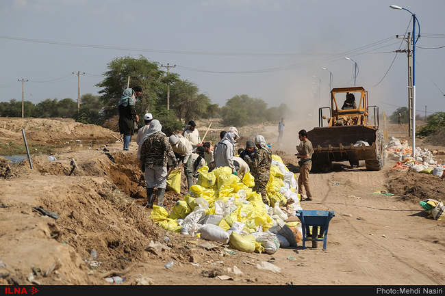 روزگار دشوار سیل‌زدگان روستای بُندهِ در اردوگاه 