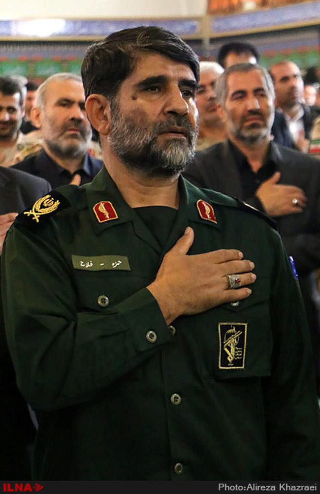 مراسم تشییع پیکر امیر سرتیپ بهرام پور