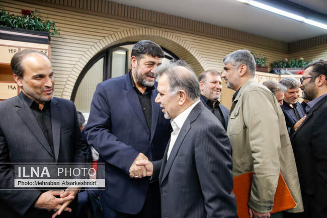 مراسم ختم مادر رئیس جمعیت هلال احمر 