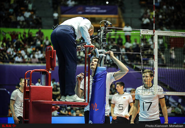 لیگ ملت‌های والیبال/ایران و آلمان