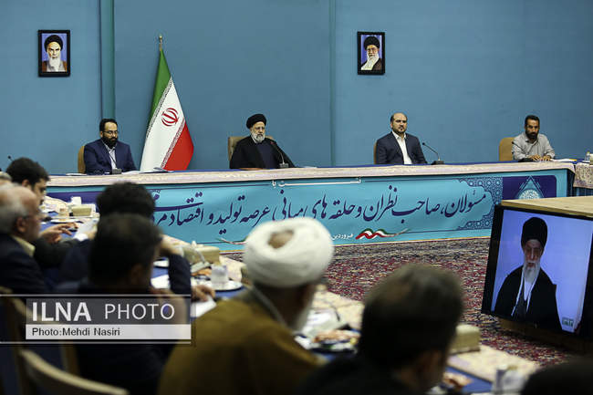 نشست فعالان عرصه تولید با حضور رییس جمهور