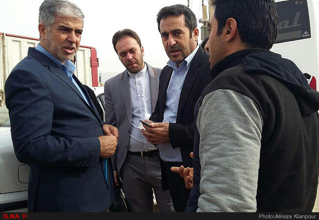 بازدید تعدادی از اعضای فراکسیون امید از مناطق زلزله زده کرمانشاه