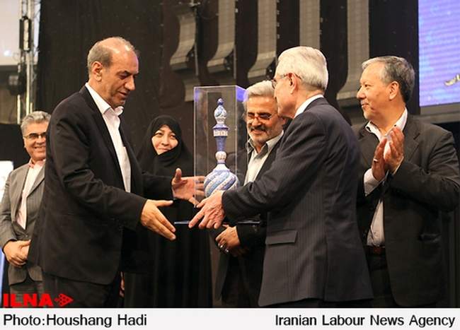 اجتماع بزرگ ۵ هزار نفری کارگران در تالار بزرگ وزارت کشور