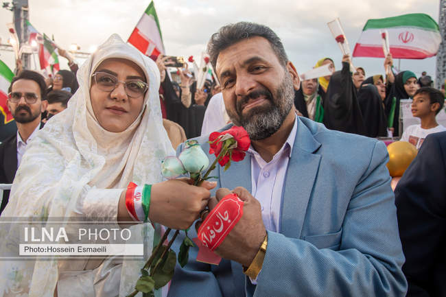  برگزاری جشن ازدواج ۱۰۰۰زوج جان فدا در تهران 
