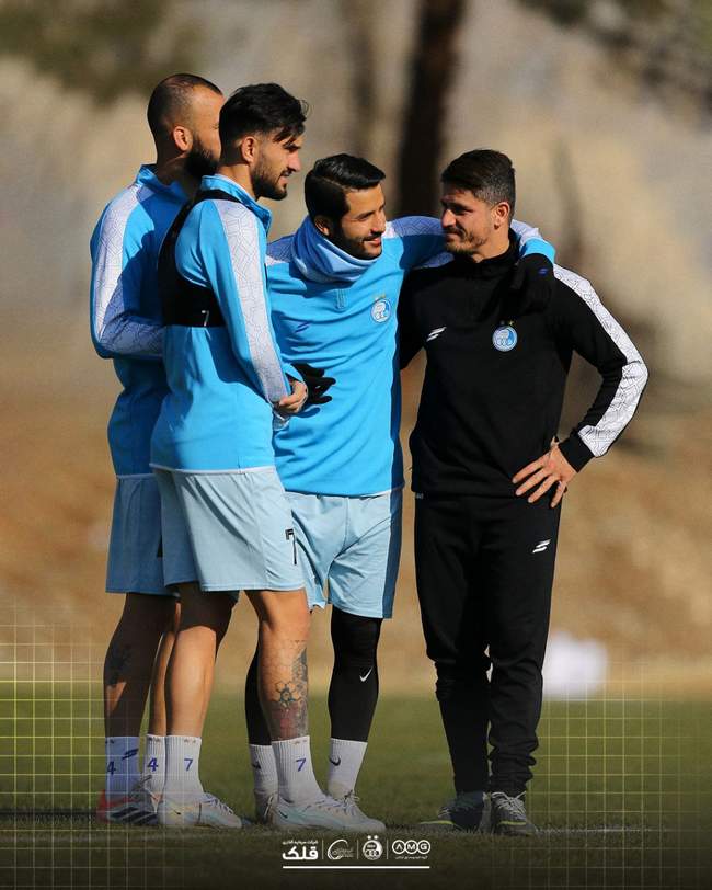 گزارش تصویری آخرین تمرین استقلال قبل از بازی با سپاهان