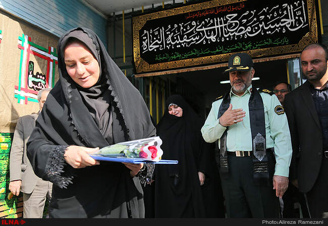 آیین بازگشایی مدارس با حضور سردار رحیمی